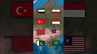 🕌Best Mosques in the country 🌍 par Masjid al-Haram duniya ka sabse afzal 🕋 #allah #islam #shorts