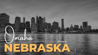 [4K] Driving Through West Interstate 80 Omaha Nebraska, U.S.