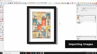 How to import images into SketchUp so they are visible in your SU Podium render