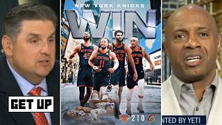 GET UP | "Knicks in 4" - Windy on Josh Hart & Jalen Brunson lead New York to Game 2 win vs Cavaliers