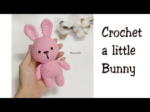 Hướng dẫn móc bạn thỏ nhí đáng yêu | RiO's Craft