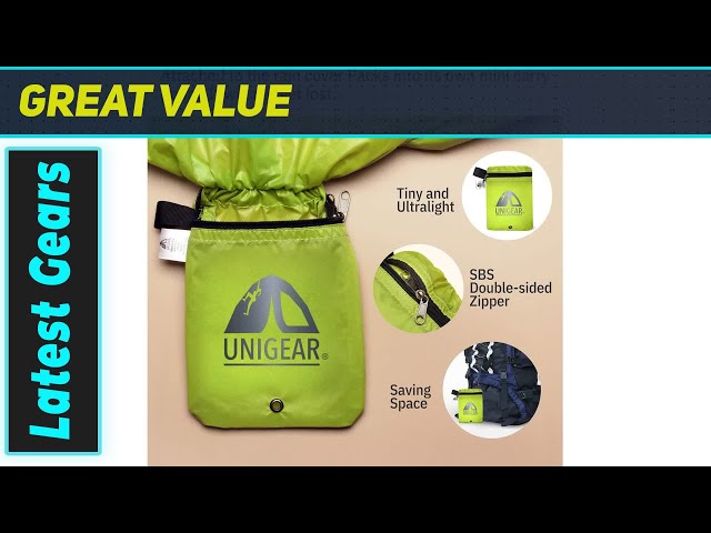 unigear backpack rain cover Anti-Rain Cover, 10-90L Waterproof Dustproof Durable Abrasion Resistant Protective for Camping, Hiking, Travel, Cycling (Black, S) This thoughtfully engineered cover provides an additional layer of defense that transforms any pack into a fully waterproof carrying system during extreme conditions Unigear Rain Cover for Backpack,