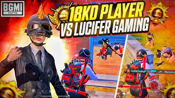 18 KD Player vs LUCIFER 😈 INSANE 1v4 Clutches | BGMI Gameplay #bgmi #pubgmobile #conqueror 