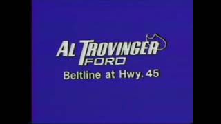 Al Trovinger Ford Pinto Commercial  1977