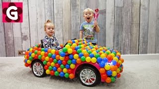 Magic BALL PIT SHOW with Color Balls for Kids