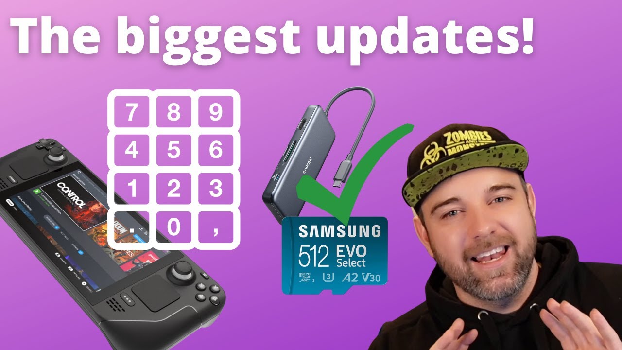 A major Steam Deck update with much needed lock screens, SD card fixes, & more🔥