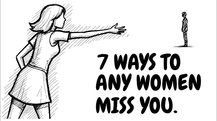 How To Make ANY Woman Miss You BADLY! Even If She's NOT Interested | 