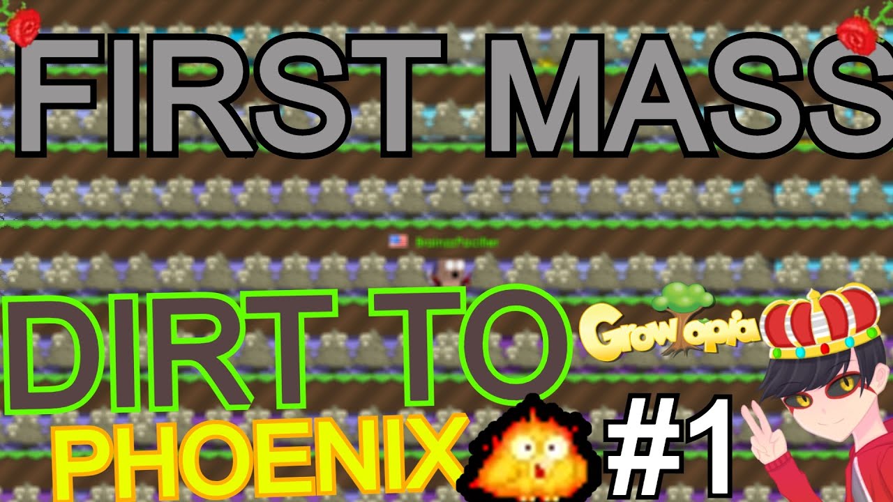[ NEW SERIES ] INSANE PROFITS WITH MUSHROOMS Dirt to PHOENIX PACIFIER 1 Growtopia YouTube