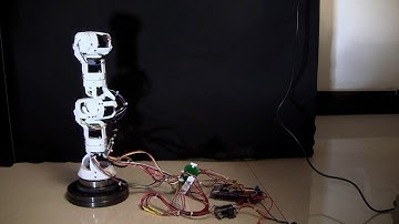 4 DOF Robot Arm (Fully 3D Printed)
