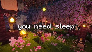 it’s late, go to sleep…(minecraft music/C418, cat purring sounds, ambience)