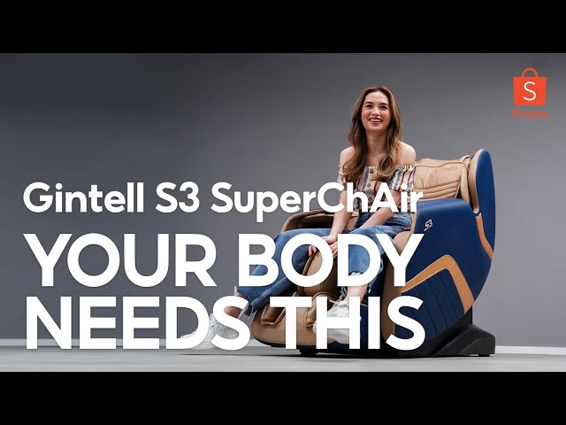 Shopee Review | Gintell S3 SuperChAiR | Zero Gravity Massage Chair class=