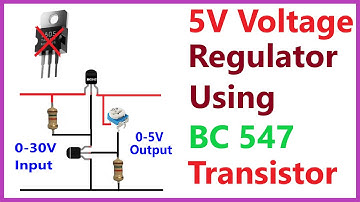 Make a 5V Voltage Regulator WITHOUT a Regulator IC!