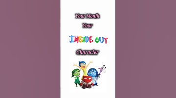 Your Month Your Inside Out Character… #viral #aiart #ai #month #months #insideout #insideout2