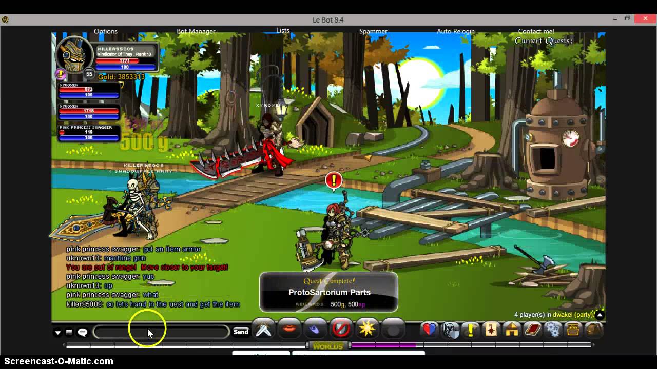 aqworlds how to get rustbucket class YouTube