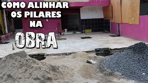 Como definir onde colocar pilares?