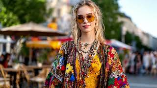 BOHEMIAN Chic Fashion Secrets REVEALED 2025 Luxe Street Style Looks from New York s Runways