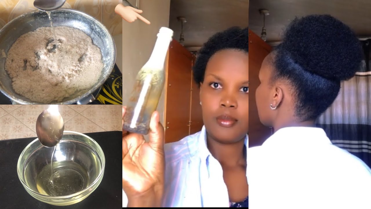 Dore uko wakwikorera wenyine amavuta ya coconut oil🥥akuza umusatsi byihuse ukabyibuha wibereye murug