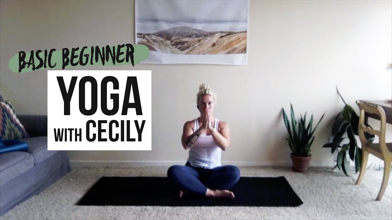 YOGA 19 Gentle Beginner Yoga Class *follow along at home* with