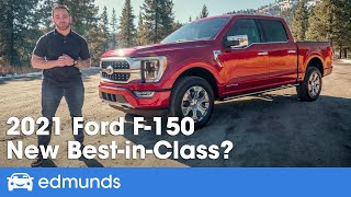 2021 Ford F-150 Review — Driving the Redesigned F-150! Hybrid, Interior, Towing, Price and More!