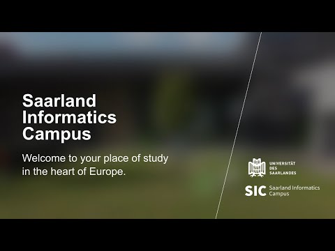 Welcome to the Saarland Informatics Campus (SIC) at Saarland University