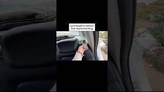 Do you know what's i find in car #Myhomepage #Buyit #GPS #Tracker #Detector #Car #Safety #FYP