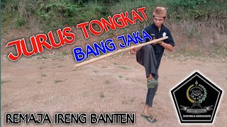 Pencak Silat Jurus tongkat Bang jaka || ireng channel