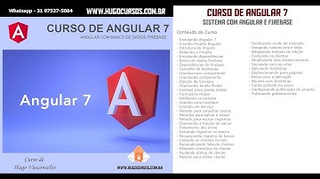 Curso de Angular 7 - Aula 08 - Dependencias do firebase e bootstrap