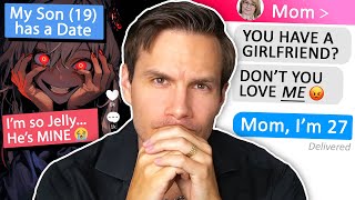 r/InsaneParents - Jealous of Sons GF 💔🤮