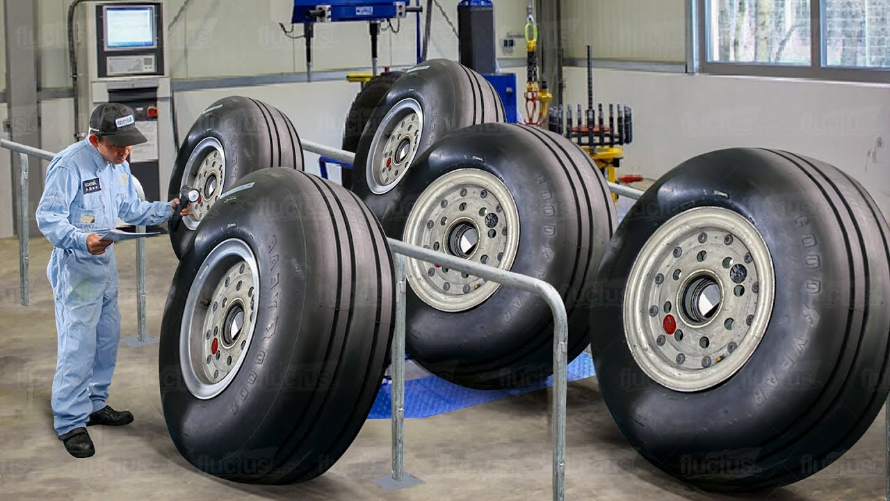 航空機のタイヤはどのようにメンテナンスされているのか？ - YouTube