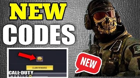 2 NEW CALL OF DUTY MOBILE REDEEM CODES 2021 - CALL OF DUTY CODES 2021 - CODM REDEEM CODE - CODE CODM