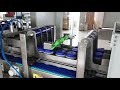 Automatic carton case box packer machine line for cans and bottles