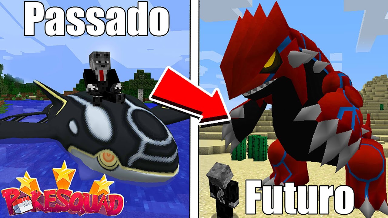 Criei o Pokemon SHINY mais RARO e FORTE da POKESQUAD no Minecraft