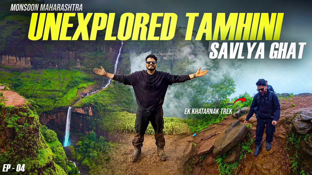 Monsoon Ride To Tamhini - Savlya Ghat | Best Place To Visit In Monsoon