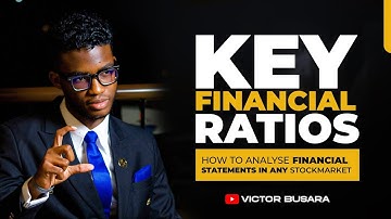 Key Financial Ratios: How to Analyse Financial Statements Like a Pro