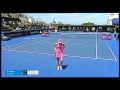 Denisa Allertova v Alize Cornet highlights (1R) | Hobart International 2016