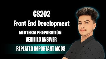 Top MCQs for CS202 | CS202 Midterm Preparation 2024 | CS202 Midterm Preparation 2025