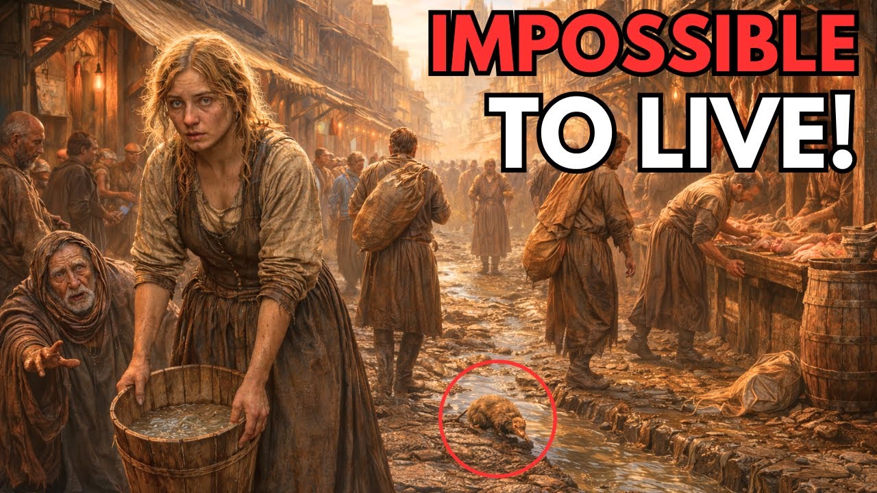 Why Life in a Medieval City Was Almost IMPOSSIBLE | History For Sleep