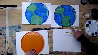 earth easy painting