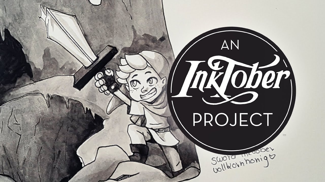 Was ist Design & ist das Link? Inktober 2017 ⚔️ #SWORD speedpaint fnaf