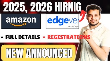 Finally Amazon Hiring Started | Hitachi Hiring | Off Campus Drive | 2026, 2025 Batch Hiring | Jobs