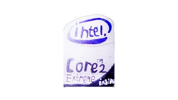 Intel Core 2 Extreme logo animation (paper version)