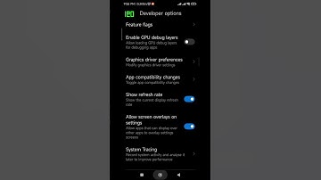 how to show refresh rate on miui 13