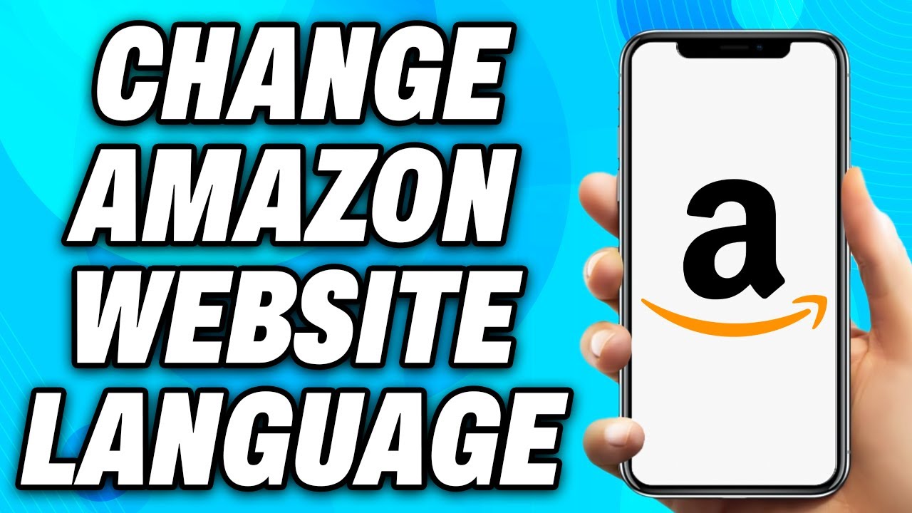 How to Change Amazon Website Language - Easy Fix - YouTube