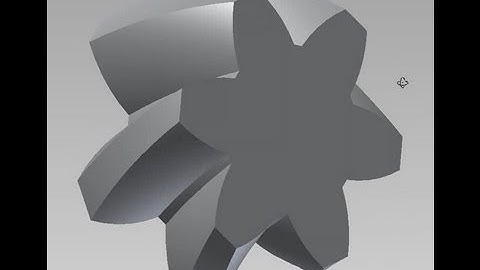 How to make a simple BEVEL GEAR in Autodesk Inventor 2012 or 2013