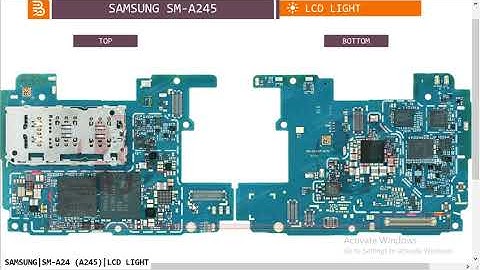 Samsung A24 SM A245 LCD Light Problem Hardware Solution