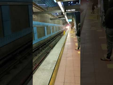 Train appears out