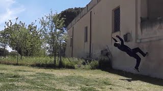Wallflip / Back Handspring / Flash Kick / B-twist