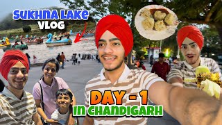 Bhua Ke ghar aya Sukhna lake pe jane ke liye 😂 | Day-1 in Chandigarh | param Aedy | Sukhna lake
