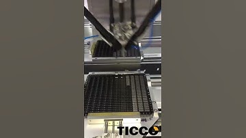 Robotic tray feeder, TICCO Robotics