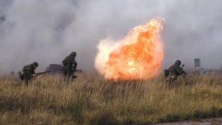 Юбилейная реконструкция в парке Патриот